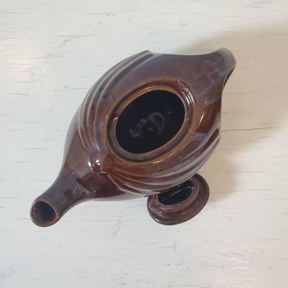 Vintage Japan Aladdin Genie Pot Brown Small - Picture 3 of 8